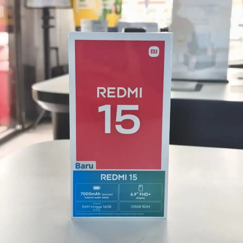 REDMI 15 8/256GB READY STOCK WARNA LANGKA