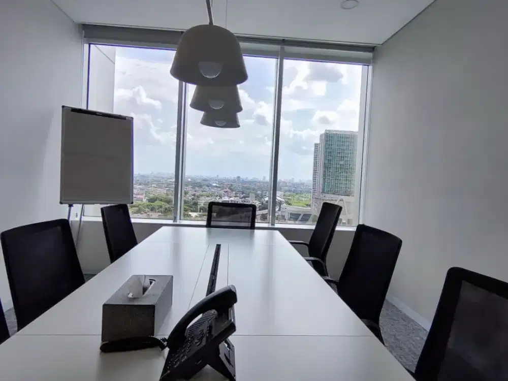 Kantor Unit Furnished 12 Pax Di Kensington Kelapa Gading Jakarta Utara Lokasi Strategis