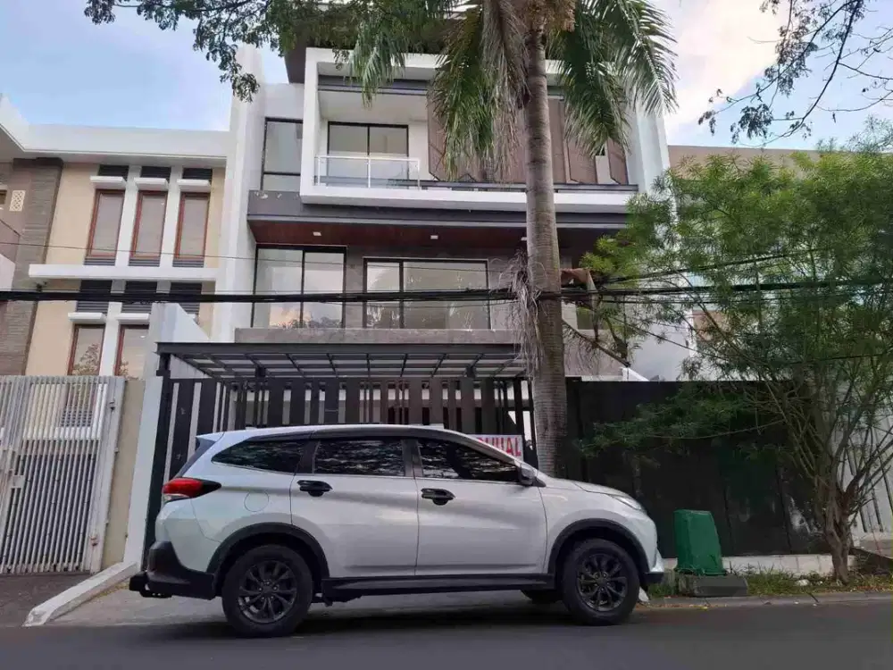 Rumah baru, Citra garden 2 ex, 10x20, bangunan  465 m2, 3 lantai, hdp utara, 5+1 kt