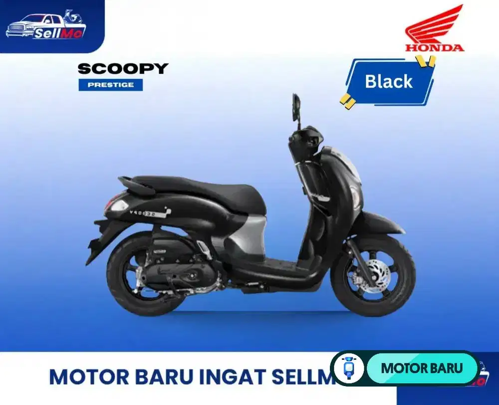 PROMO MOTOR HONDA SCOOPY FASHION SCOOPY STYLISH DAN PRESTIGE