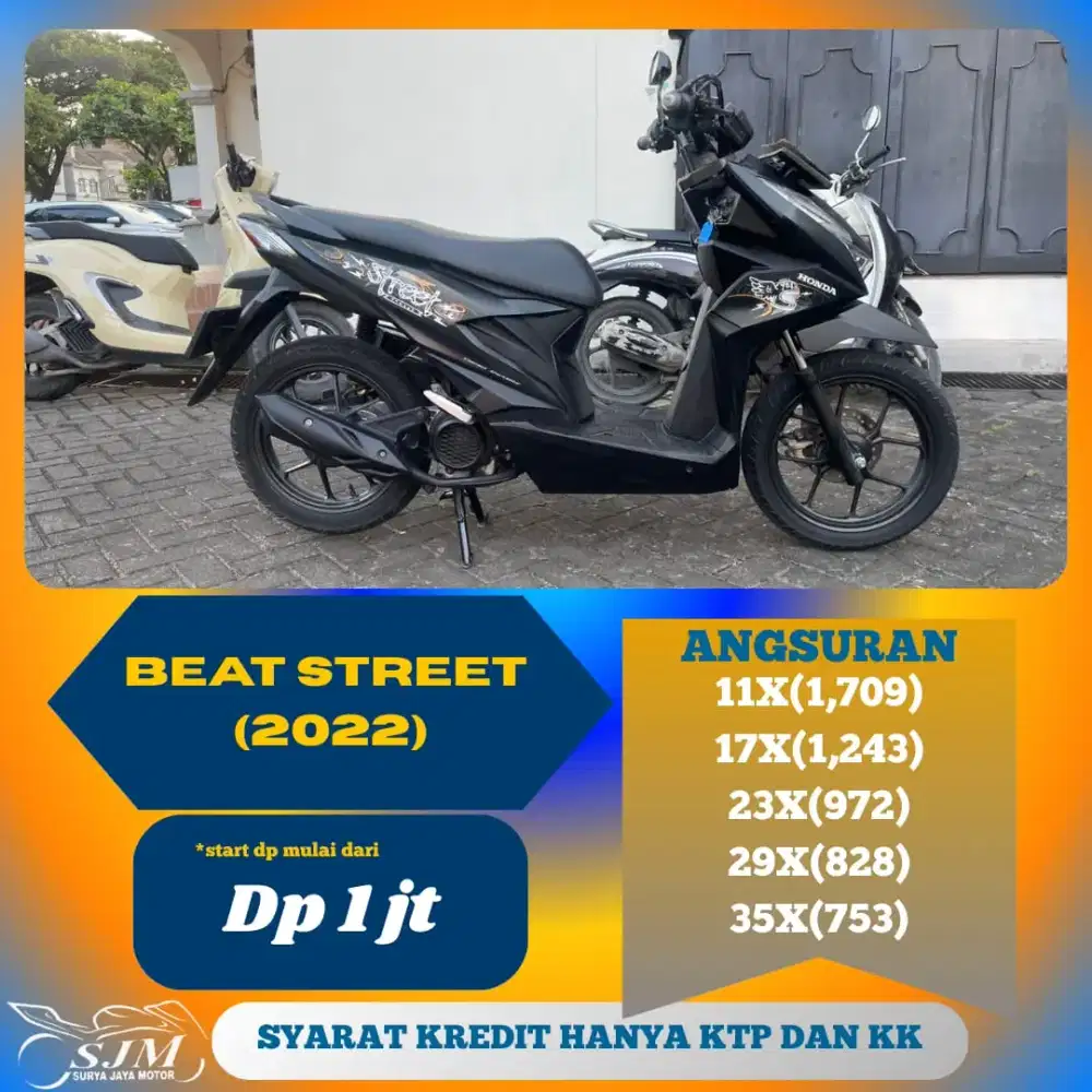 HONDA BEAT STREET 2022 SIAP PAKAI