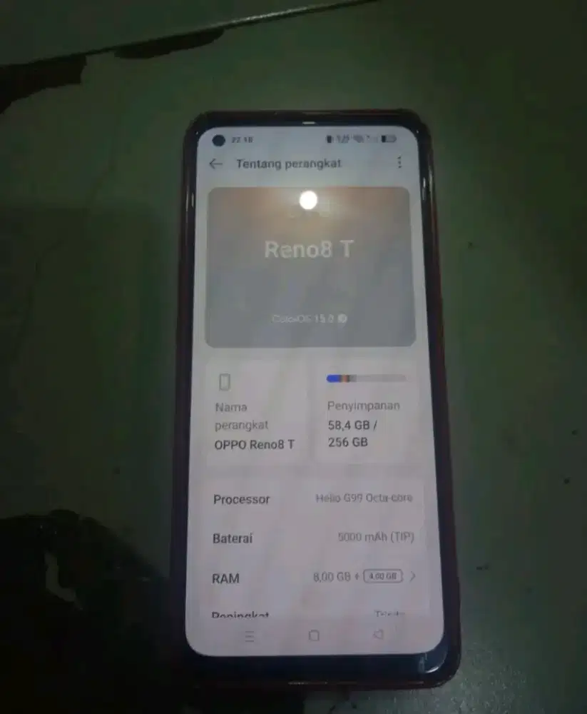 Oppo reno 8T batangan