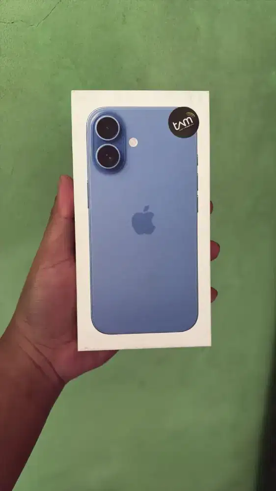IPHONE 16 AQUAMARINE 128gb (NEW) GARANSI RESMI