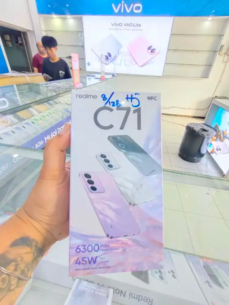 Realme C71 ram 8+16/128