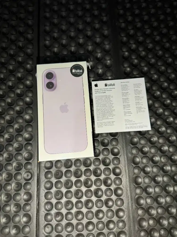 IPHONE 17 256 GB LAVENDER RESMI INDONESIA