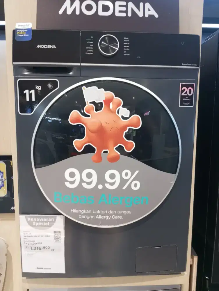 Front Loading 11 KG Modena