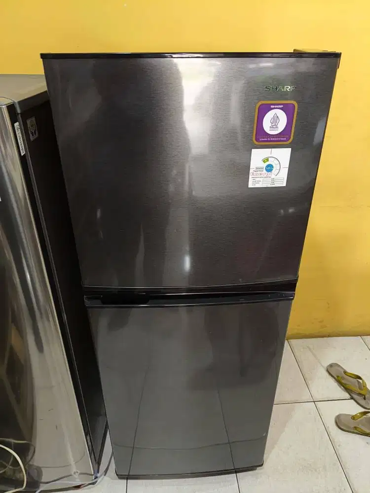 ️Kulkas Sharp 2 Pintu 205 Liter – Hemat Listrik 100W  DINGIN BANGET