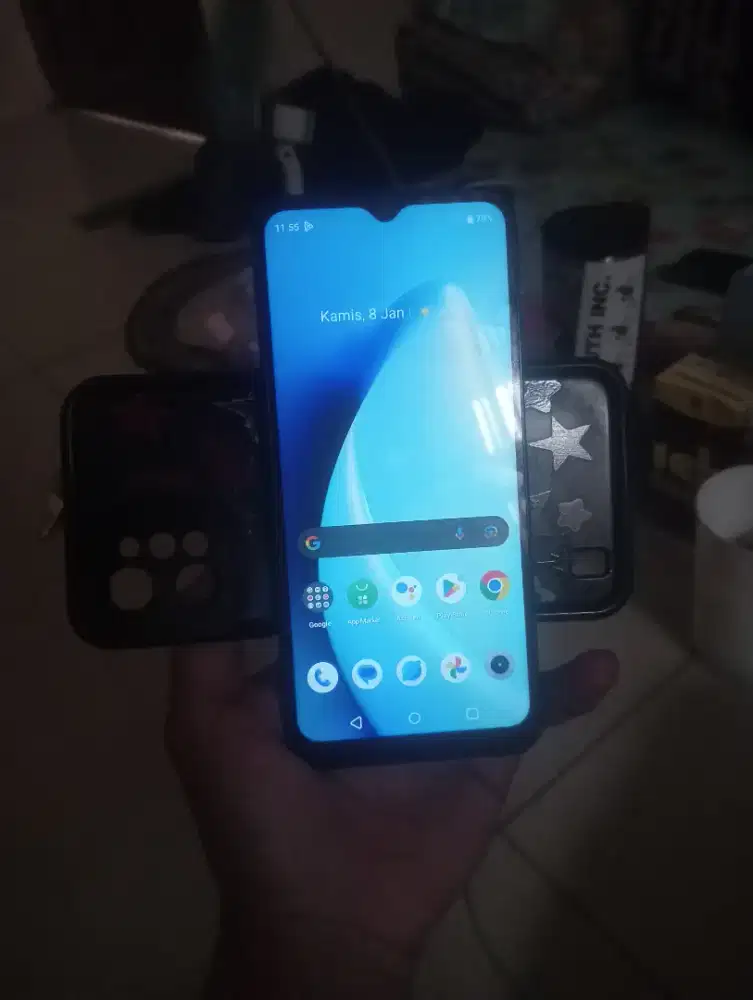 Realme c31,ram 3/32, kelengkapan hp+casan+softcase, lokasi jaksel