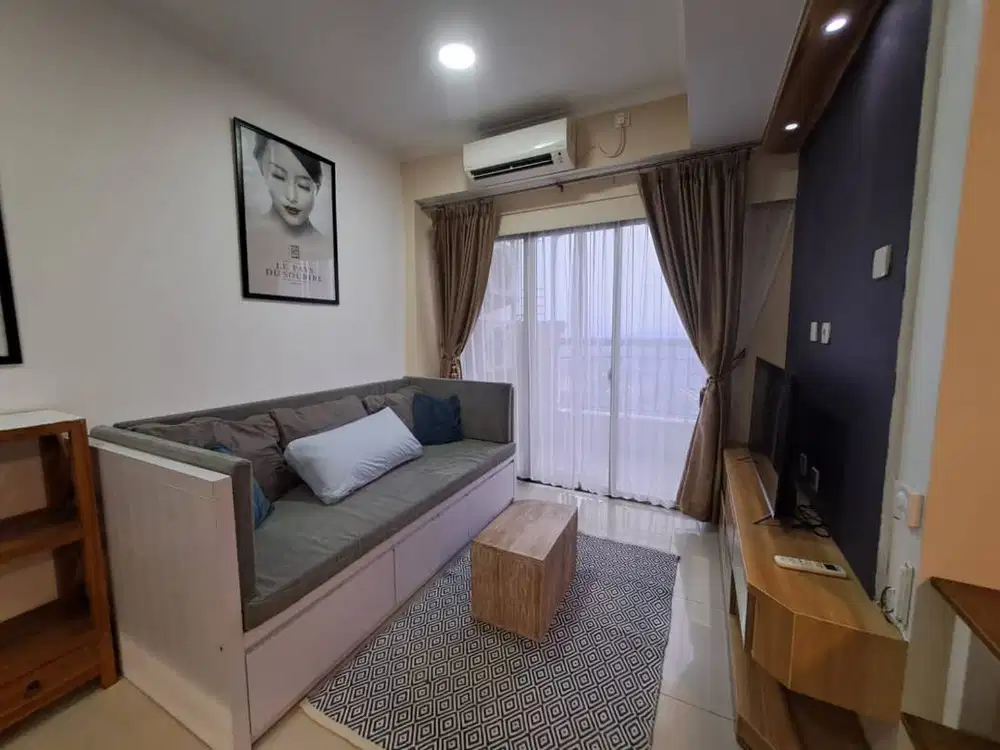 SEWAW TAHUNAN APARTEMEN WATERPLACE RESIDENCE 2BR FULL FURNISHED MODERN