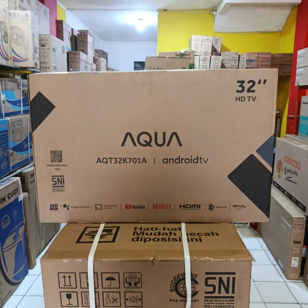AQUA ANDROID TV 32 INCH PROMO TERBATAS GARANSI RESMI