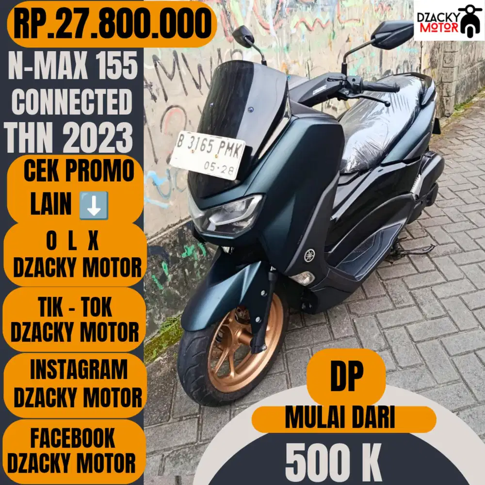 NMAX 155 CONNECTED 2023 SECOND LIKE NEW