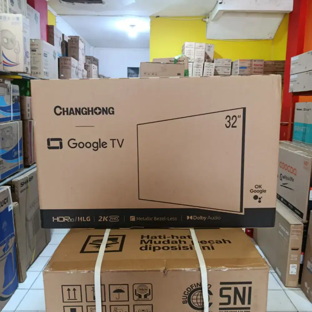 CHANGHONG GOOGLE TV 32INCH PROMO TERBATAS GARANSI RESMI
