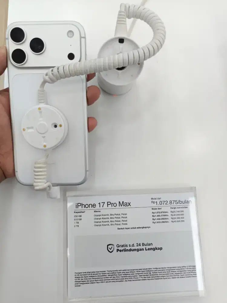 Iphone 17 pro 256gb cash/cicilan