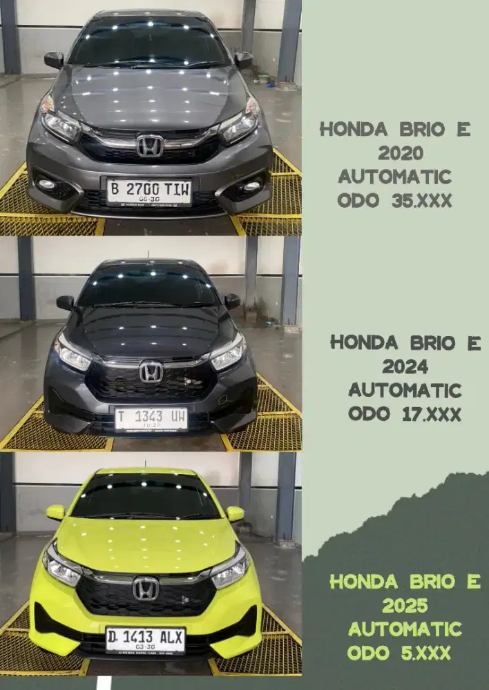 HONDA BRIO E AUTOMATIC
