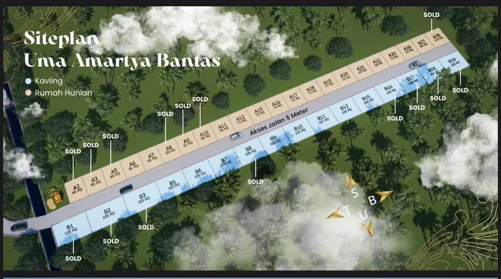 INVESTASI TANAH & HUNIAN DI BALI START FROM 100JT-AN