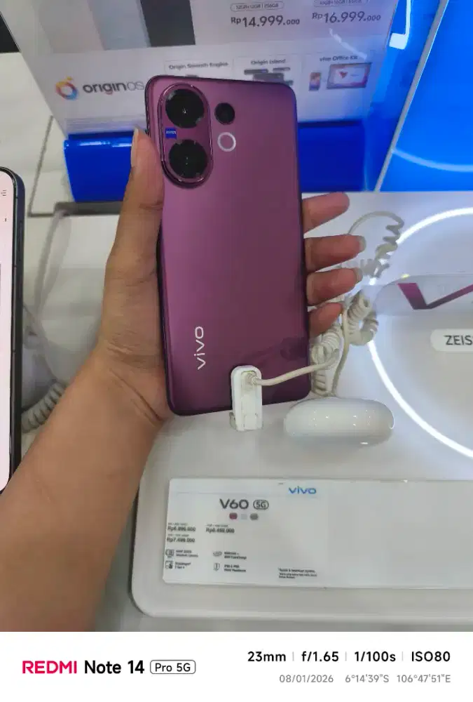 VIVO V60 - CICILAN BISA MENGGUNAKAN KREDIVO