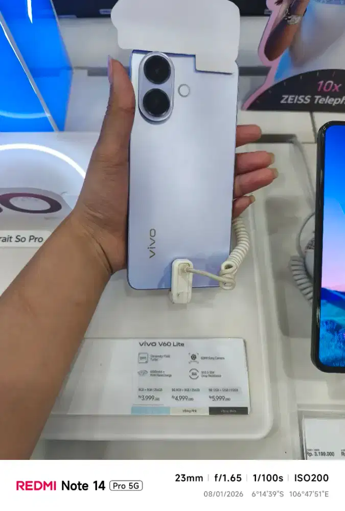 VIVO V60 LITE - CICILAN BISA MENGGUNAKAN KREDIVO