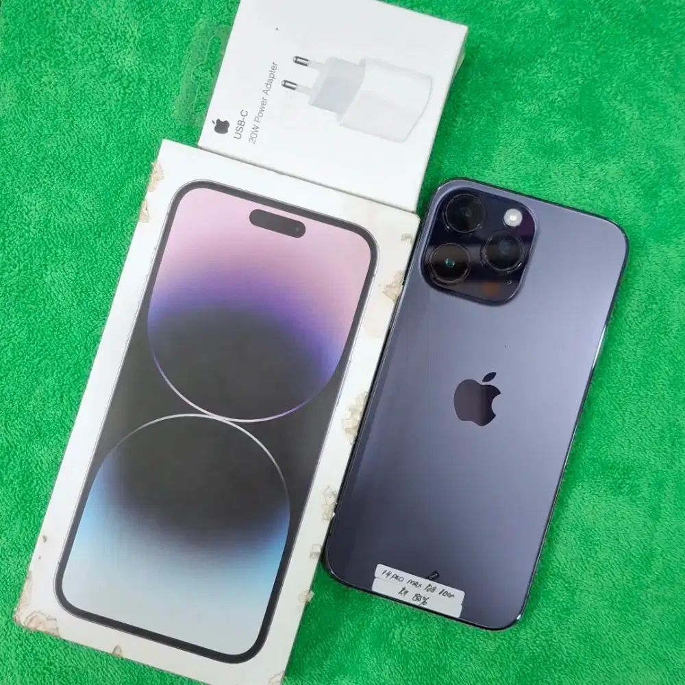 iPhone 14 Pro Max 128gb iBox Fullset original Free adapter