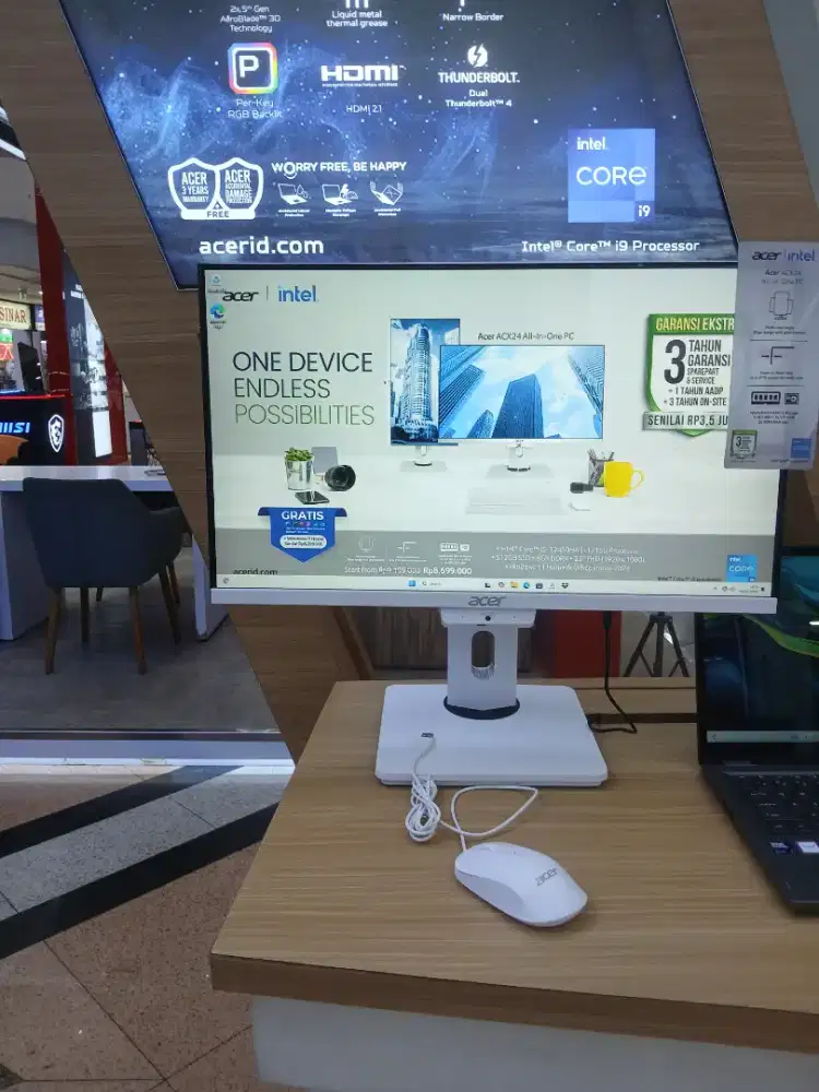 Promo cicilan Pc All in one acer promo bunga 0% pakai homecredit