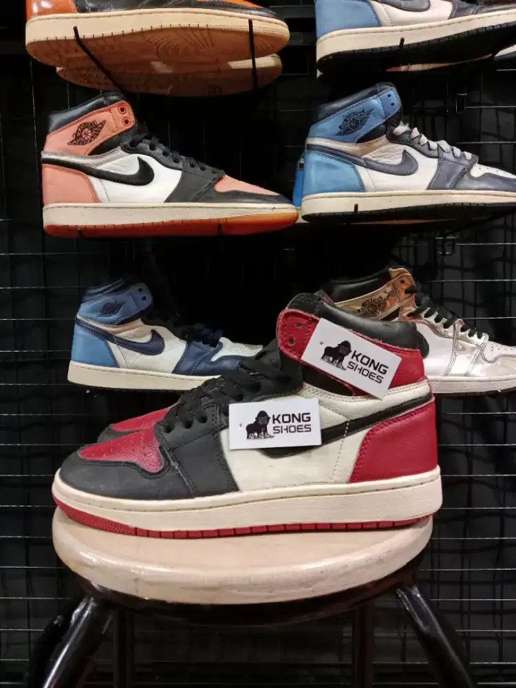 SEPATU AJE 1 RETRO HIGH BRED TOE