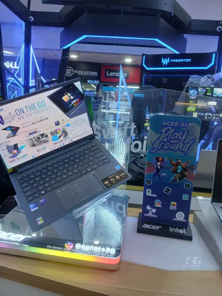 Promo laptop Acer swift go AI pakai homecredit promo bunga 0%