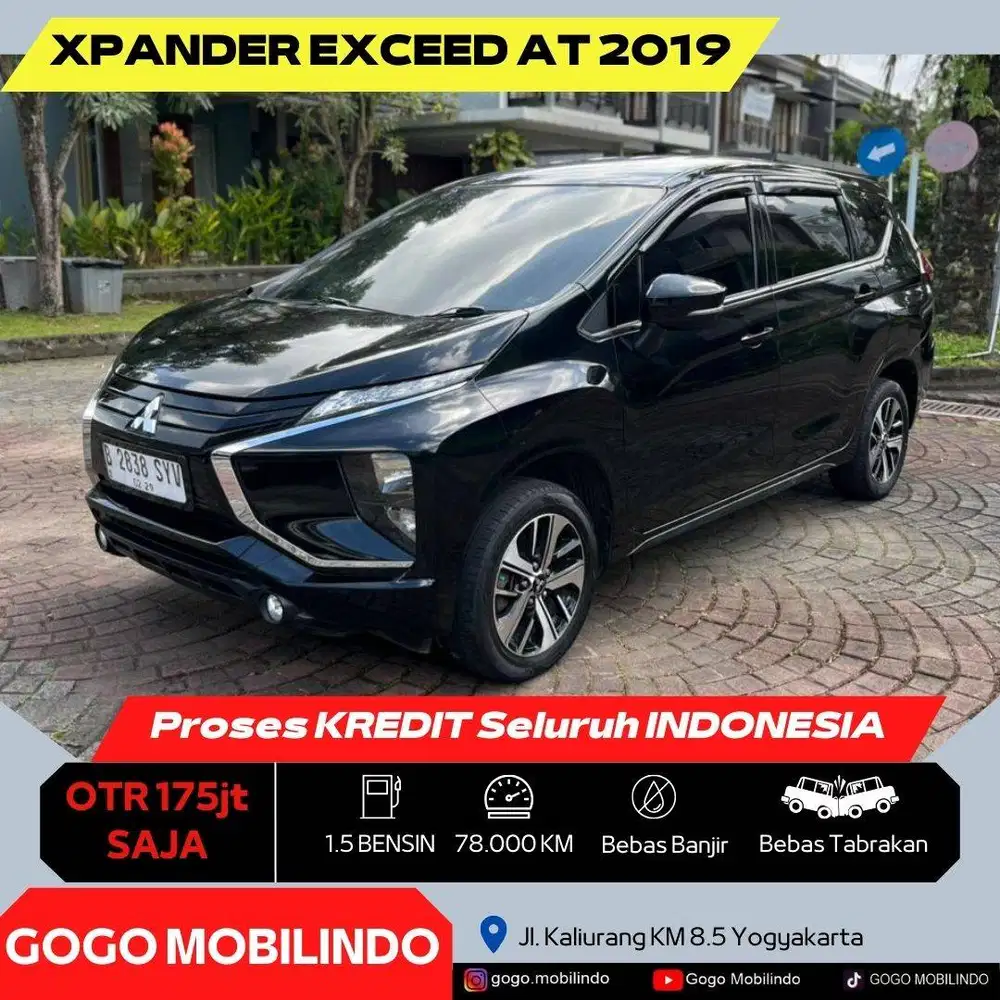 Mitsubishi Xpander Exceed Matic 2019 DP Minim Kredit Murah Terios