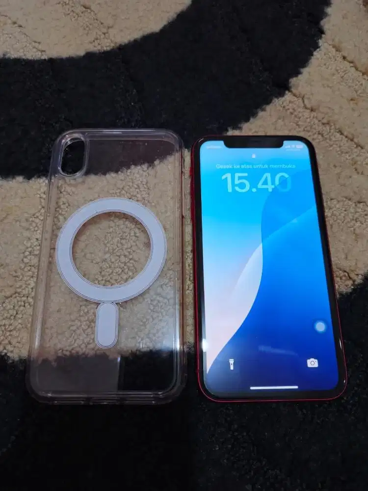 Iphone xr 256gb red edition all operator 4G batangan resmi IBOX PA/A
