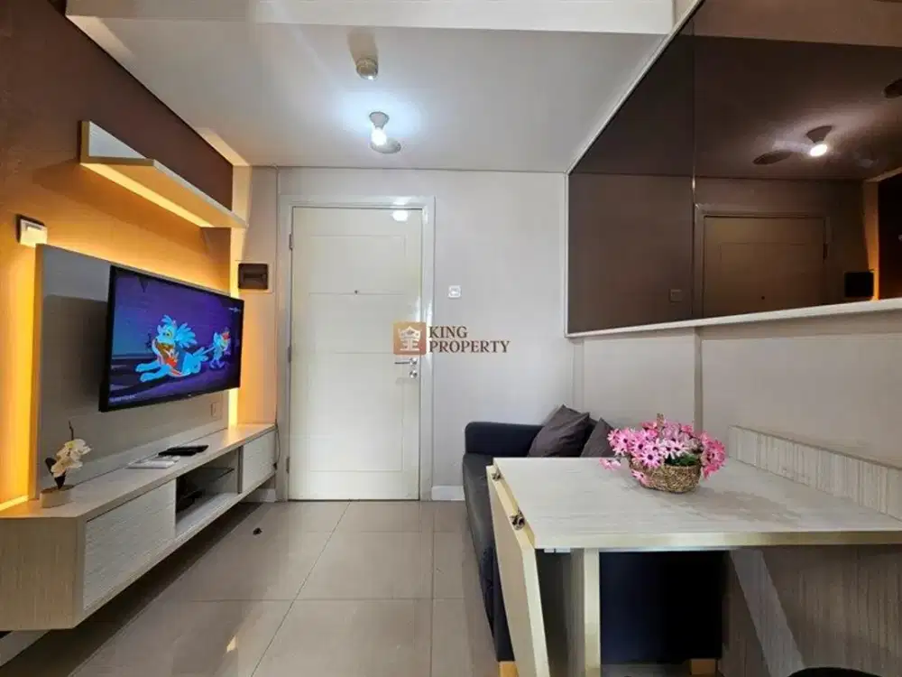 FURNISHED ELEGANT! DISEWAKAN 1BR APARTEMEN MADISON PARK – CUKUP JALAN KAKI KE CENTRAL PARK & TAMAN ANGGREK, JAKARTA BARAT