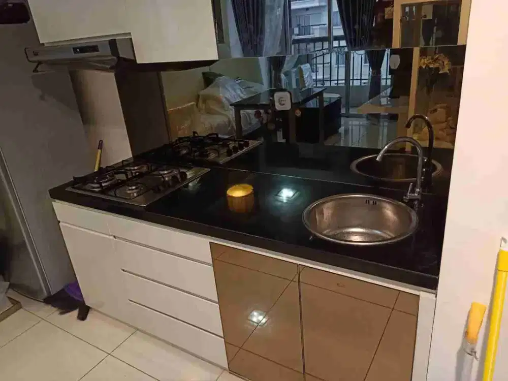 dijual apartement waterplace 2 br  tower E furnish harga murah view pool