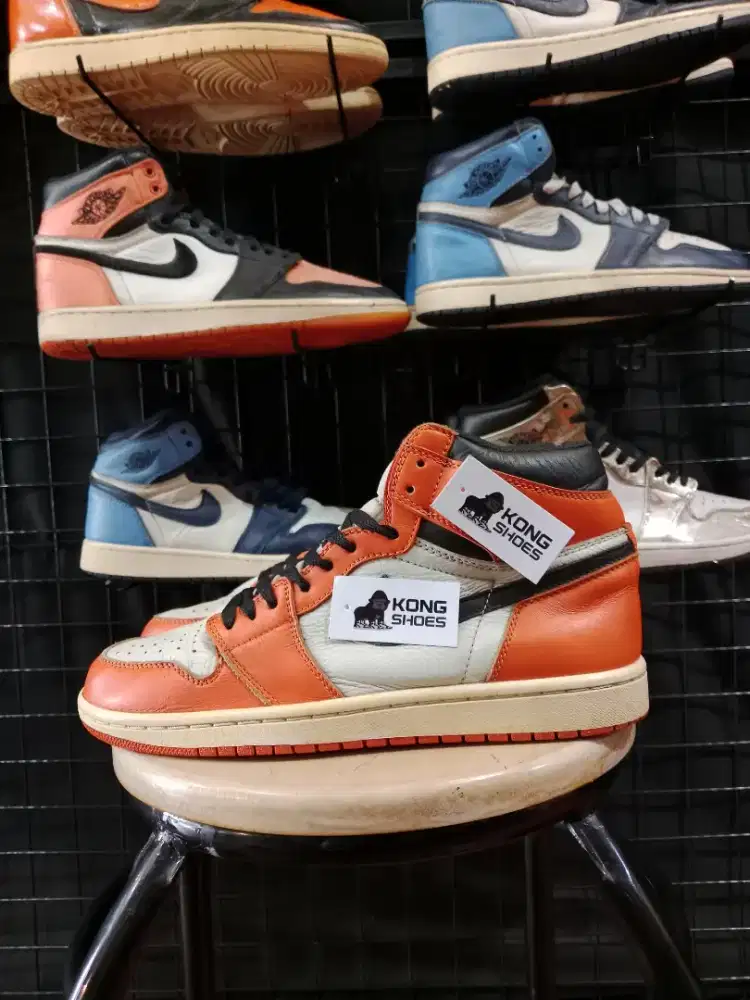 SEPATU AJE 1 RETRO HIGH SHATTERED BLACKBOARD AWAY 42,5