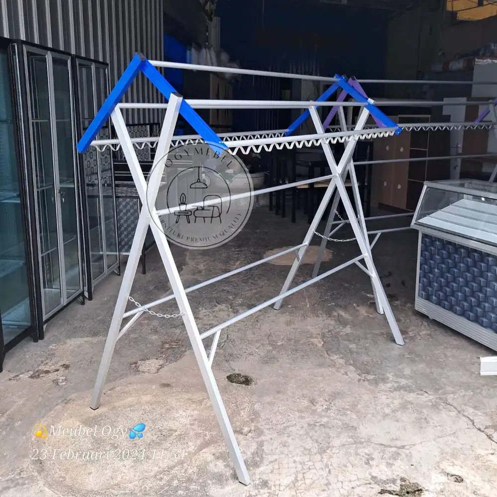 PROMO JEMURAN PAYUNG STAINLESS UK 2 METER SALE TERMURAH