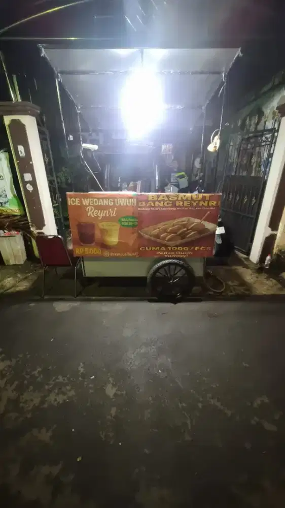 Gerobak second full besi