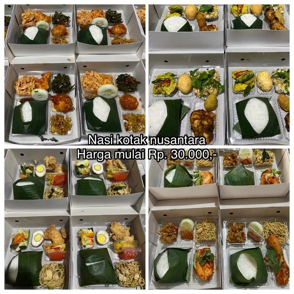 Nasi kotak spesial untuk rapat/hajatan