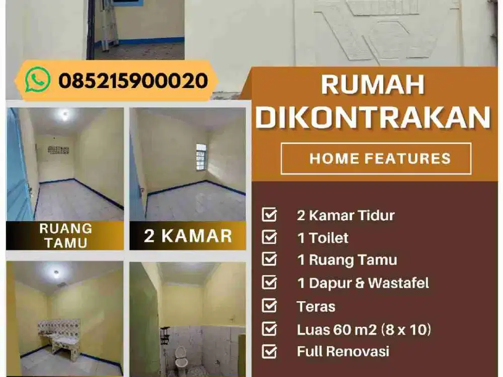 RUMAH DI KONTRAKAN MURAH