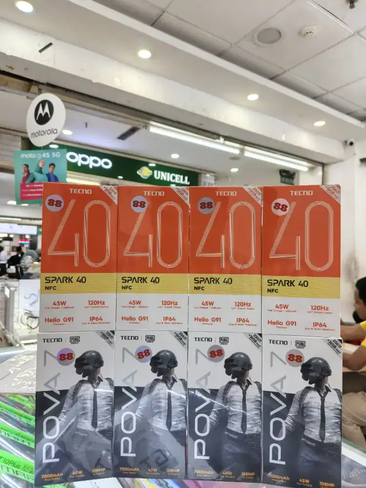 CASH & CICILAN TECNO SPARK 40