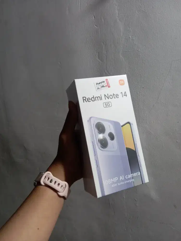 REDMI NOTE 14 5G 8/256 GB PROMO MURAH