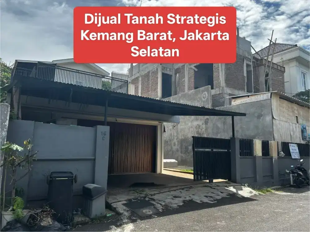 Dijual Tanah Strategis Kemang Barat, Jakarta Selatan