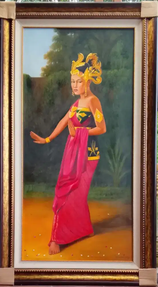 Lukisan Java Dancer 1