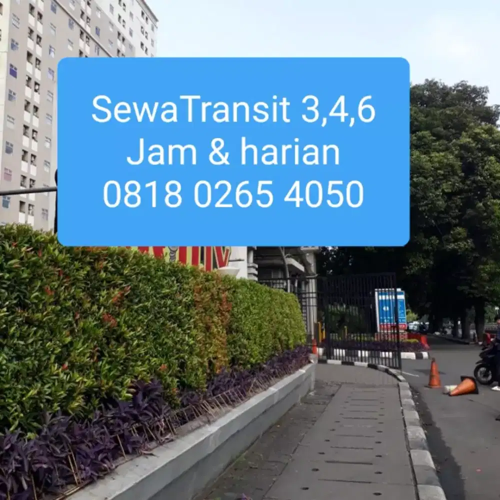 Ready sewa transit dan harian Apartemen Kalibata City 2BR Jakarta