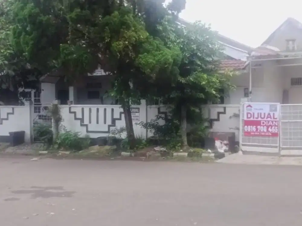 Rumah 1,5 lt dekat tol Sentul Taman Cimanggu Taman Sareal Bogor