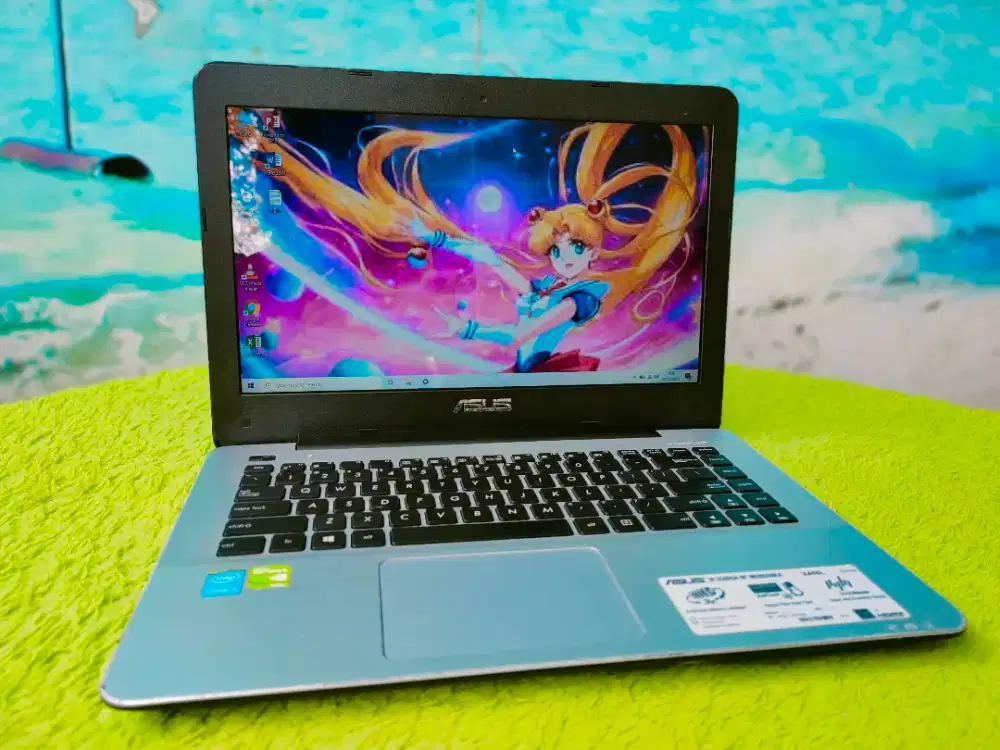 LAPTOP ASUS X455J i3 10GB SSD 128GB DOUBLE VGA RENDER GAME KENCENG