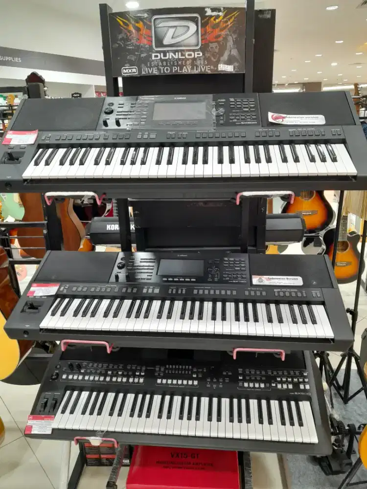 Promo cicilan home credit , keyboard Yamaha psr sx600 + adaptor