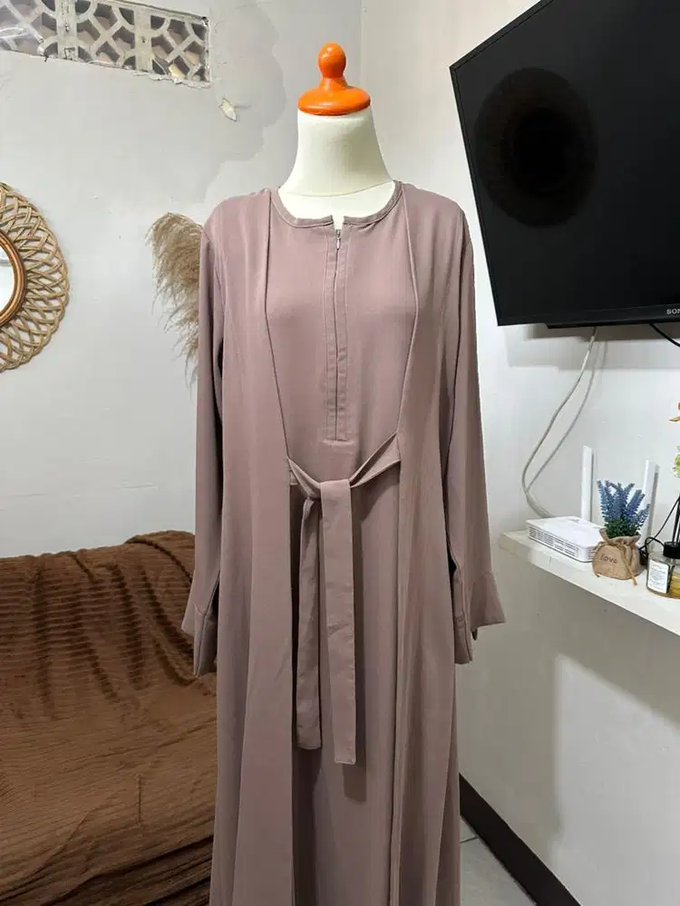 abaya gamis khimar
