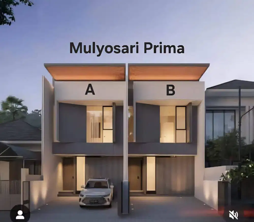 DIJUAL RUMAH MULYOSARI PRIMA - BARU GRESS