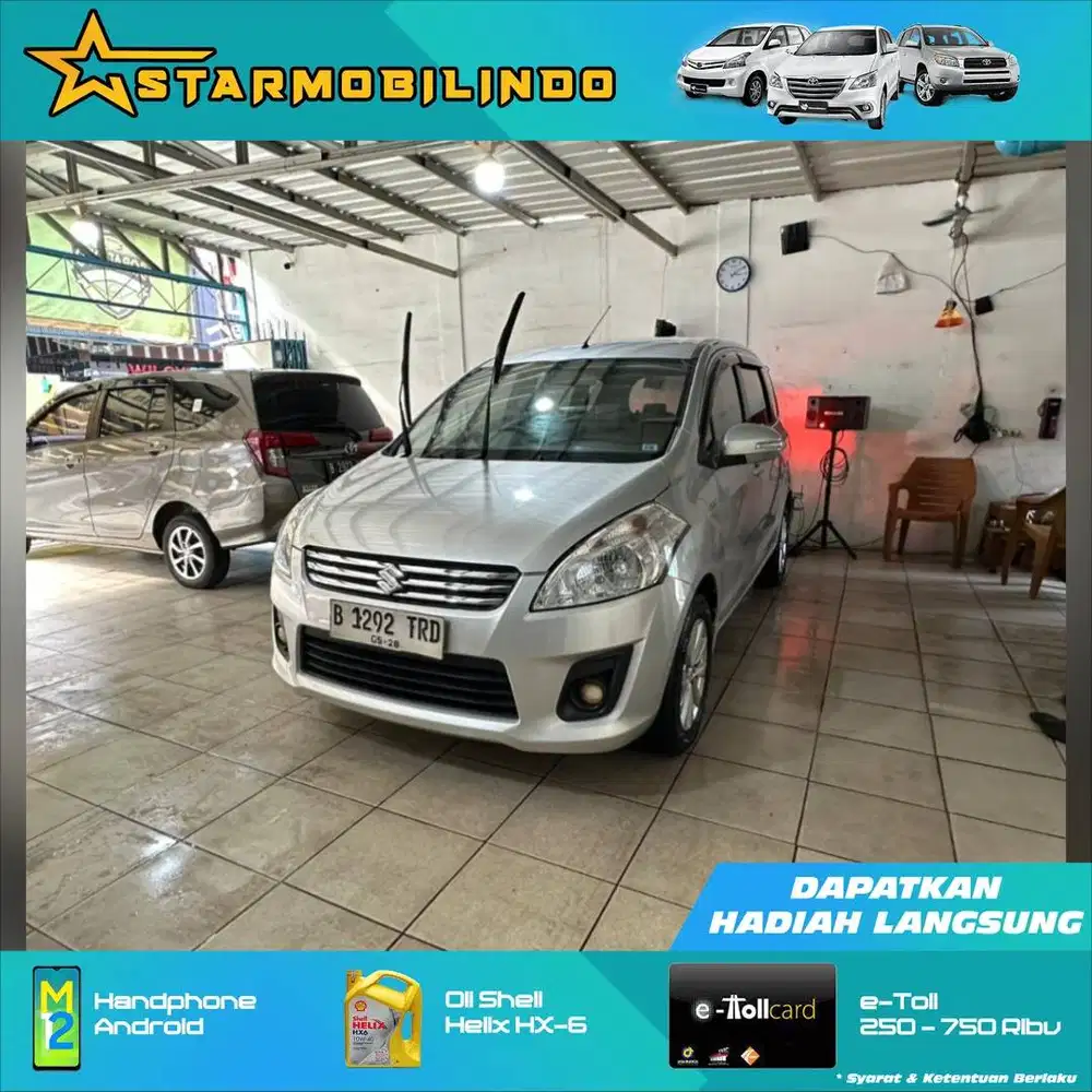 Ertiga GX MT 2013 TDP 5 JUTA AJA