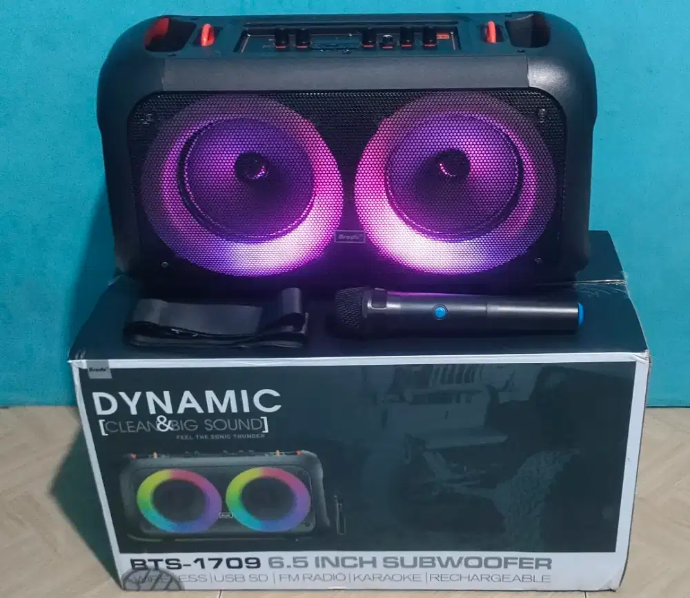 Speaker bluetooth karaoke