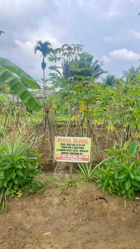 DIJUAL TANAH Persil Delitua