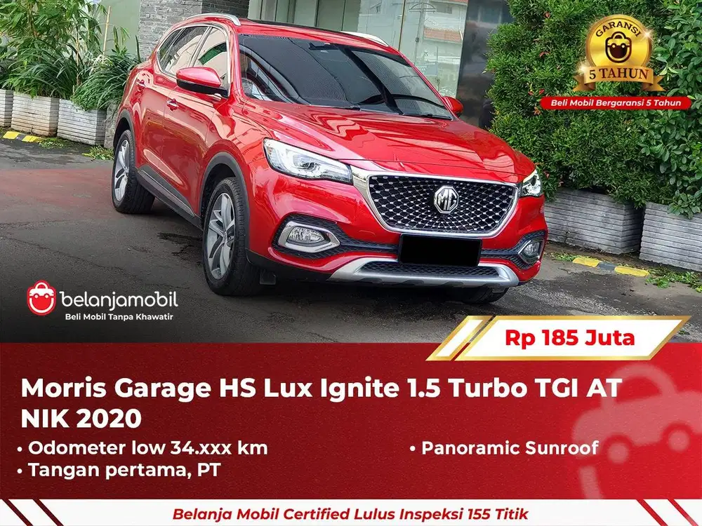 [ GARANSI 5TH ] MG Morris Garage HS Lux Ignite 1.5 Turbo AT 2020/2021