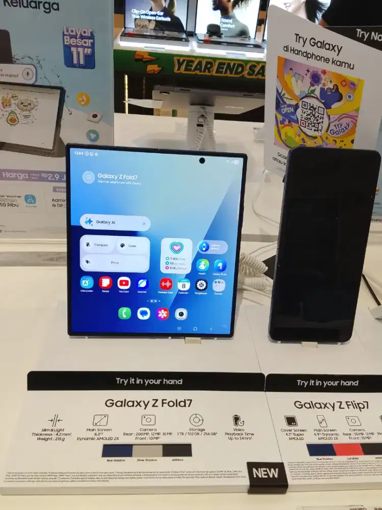 Promo Samsung Z Fold7 free 2x cicilan