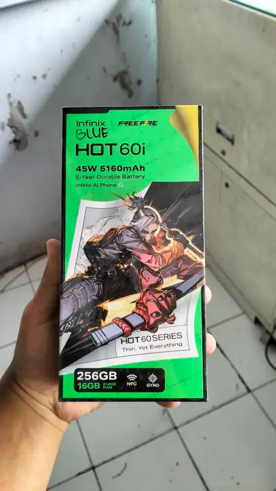 Infinix hot 60i (8/256) new spesial promo
